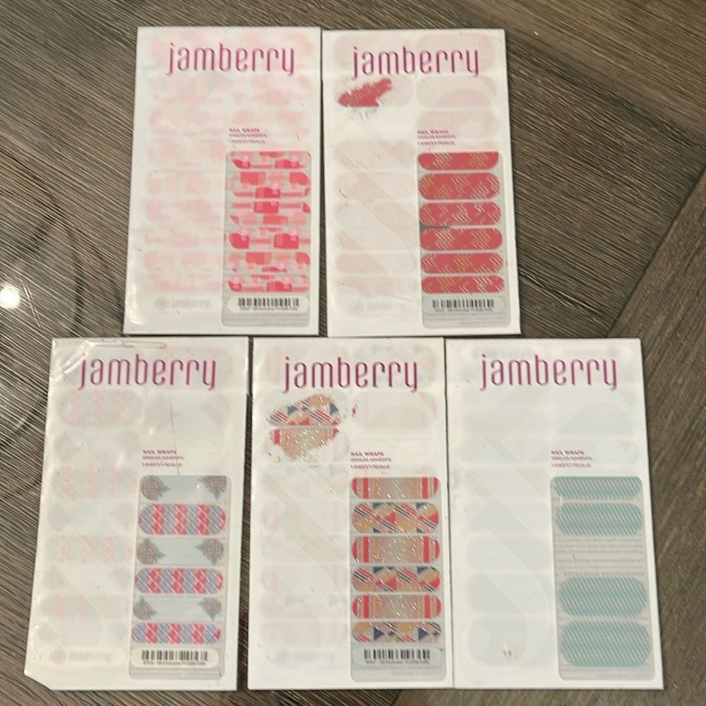Mixed Lot of Jamberry Nail Wraps